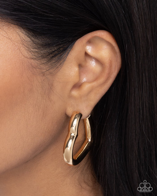 Local Attraction - Gold Earrings