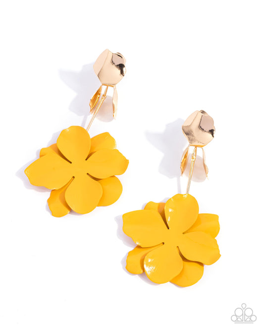 Malibu Moderato - Gold Earrings