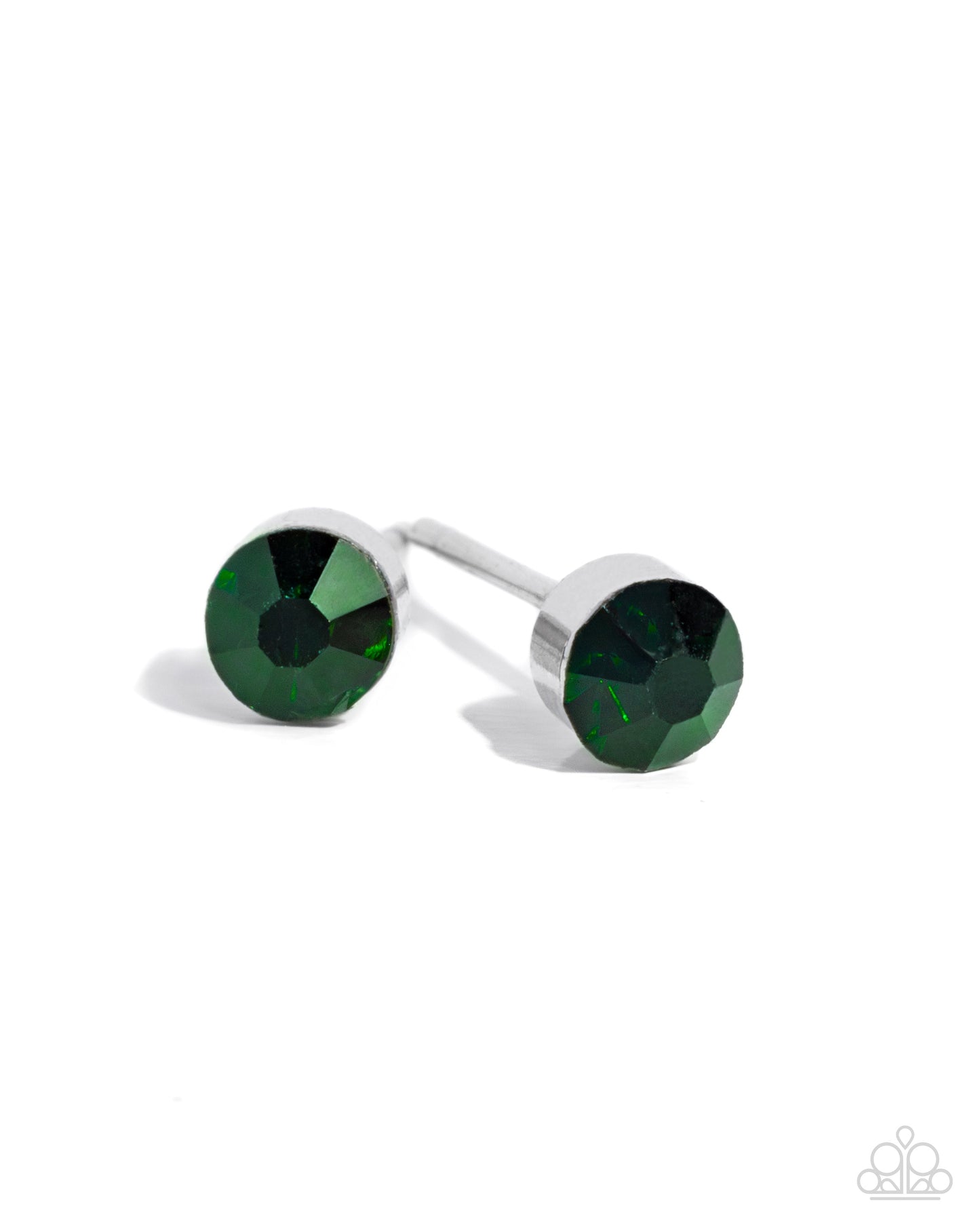 Logical Light - Green Earrings