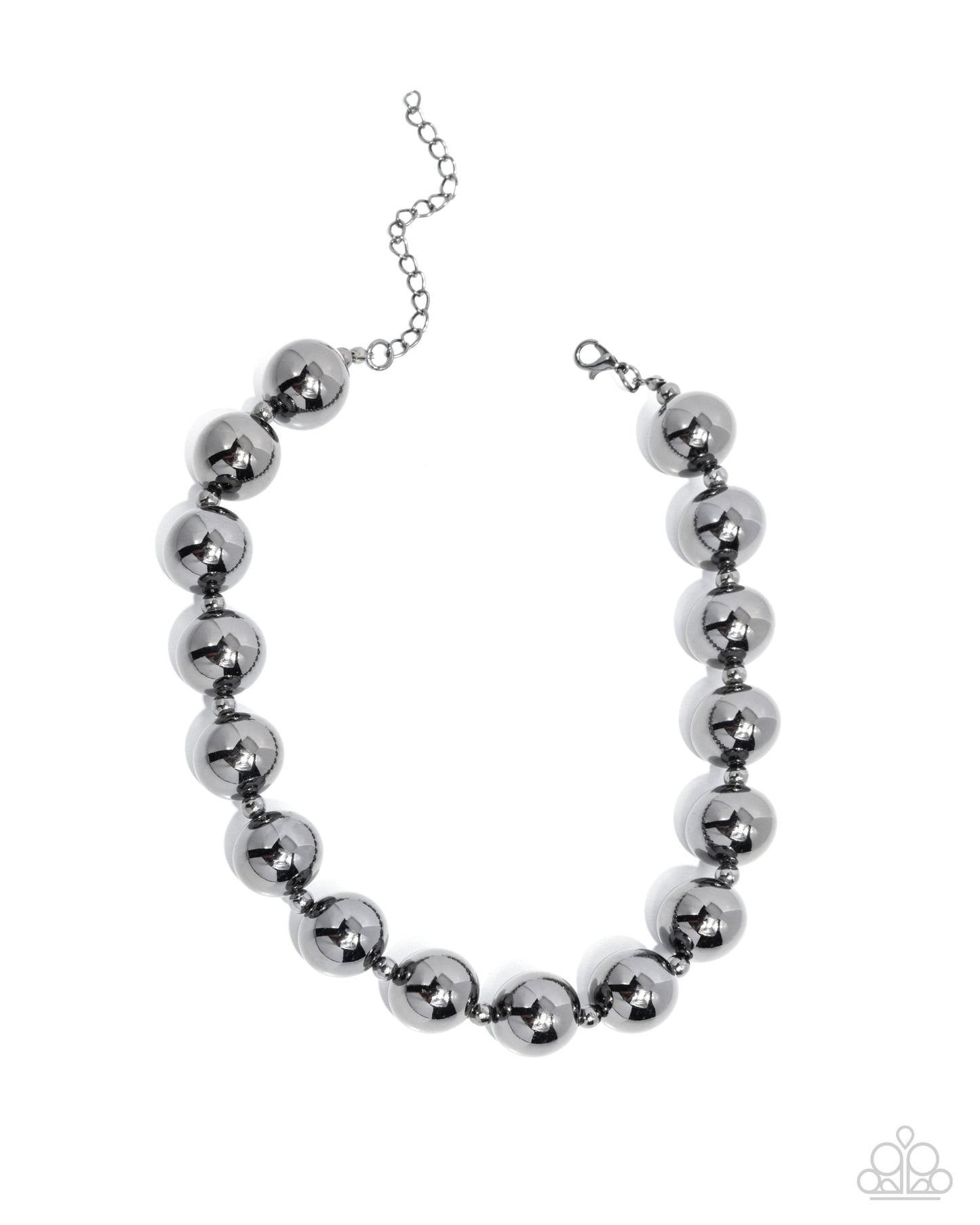 Flattery Will Get You Everywhere - Black Necklace