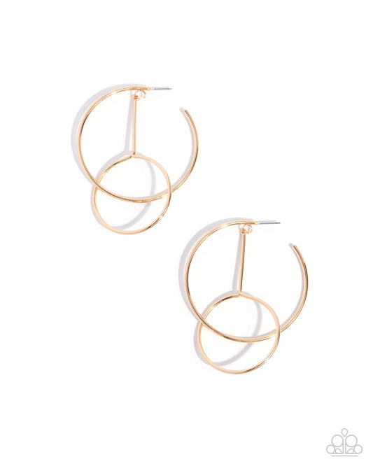 Dreaming of Hoops - Gold Earrings