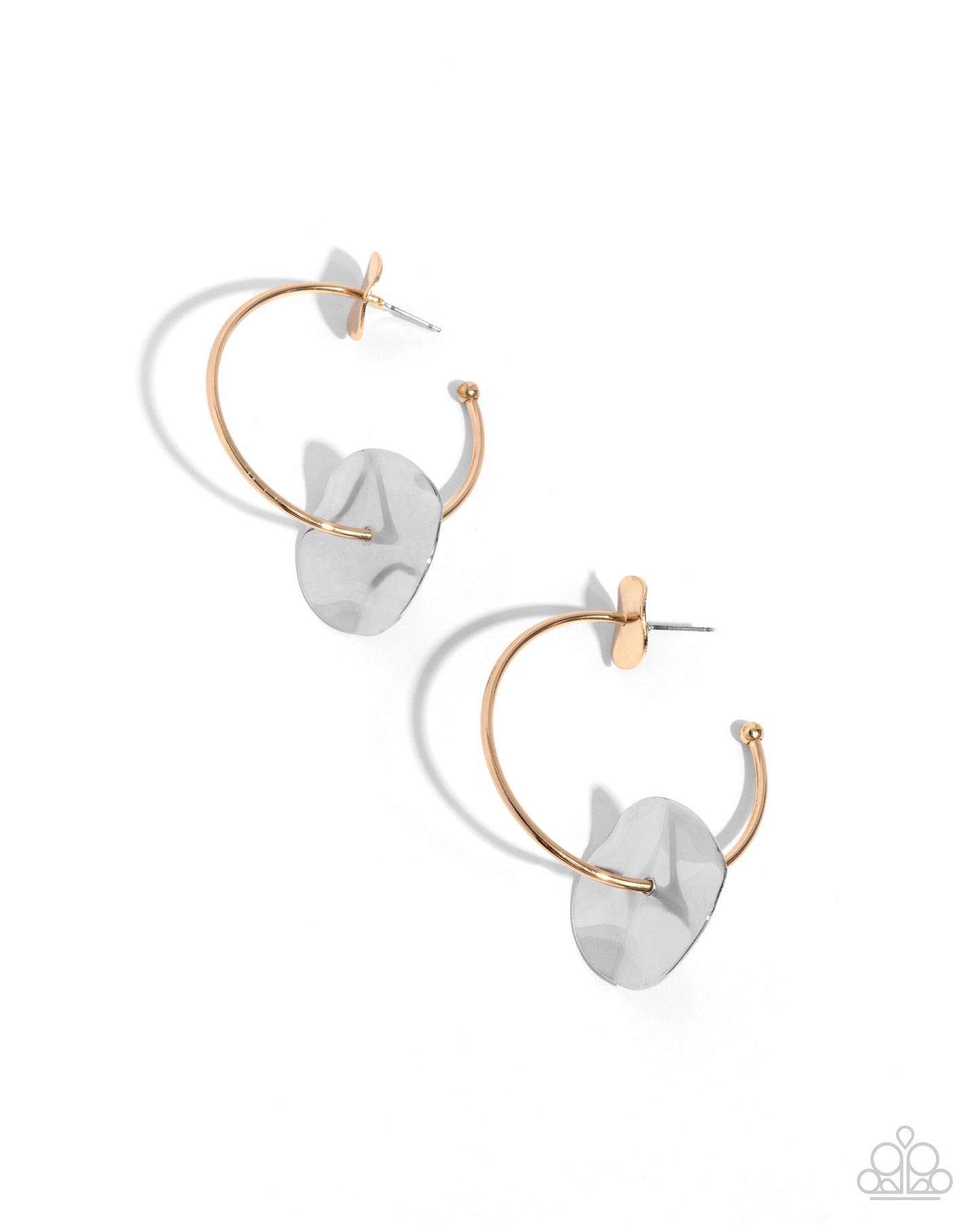 Papaazzi Textured Trouble - Multi Earring