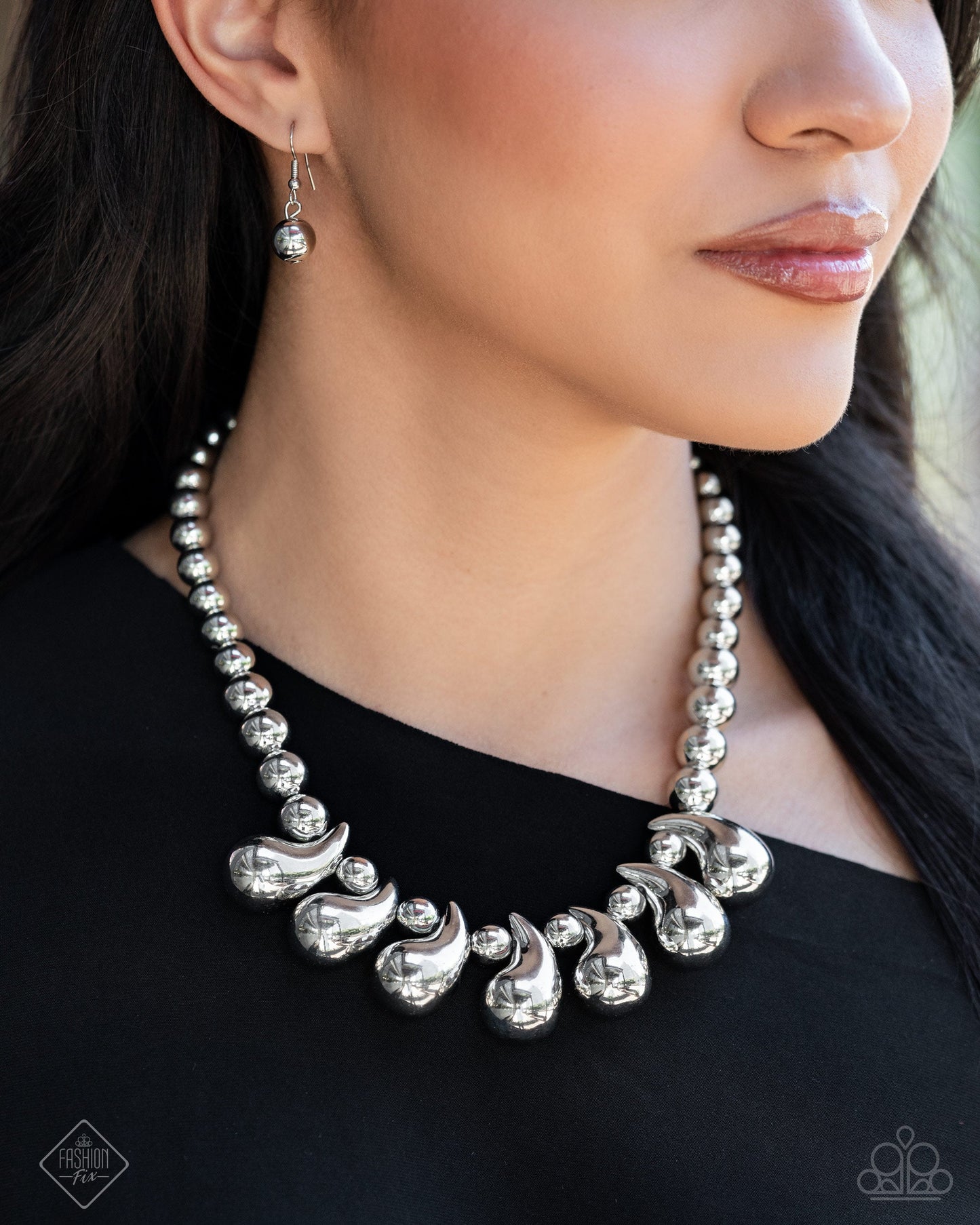 Raindrop Rebel, Raindrop Reveal and Refreshing Raindrops - 3 Piece Silver Set