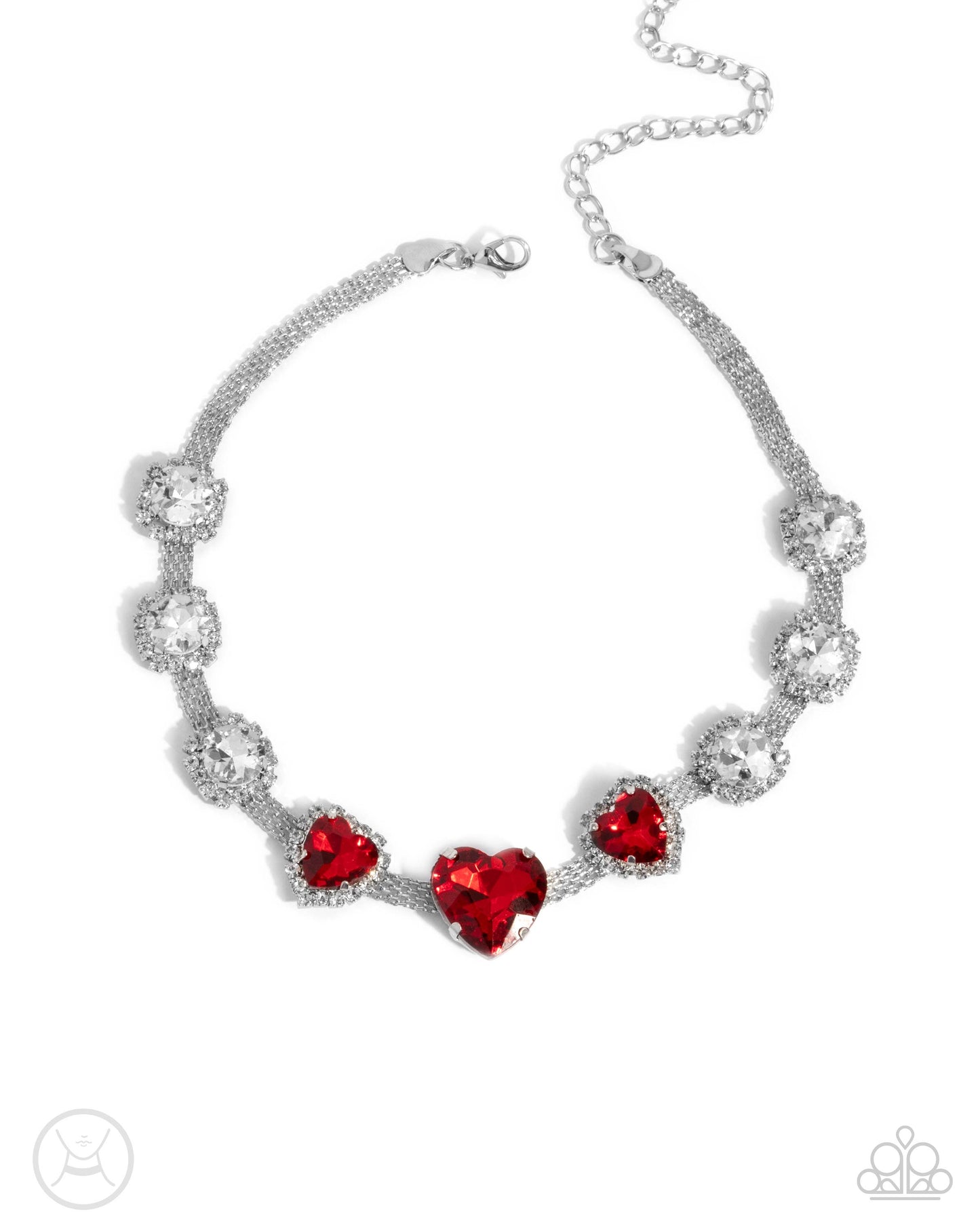 Valentines Vibe - Red Necklace