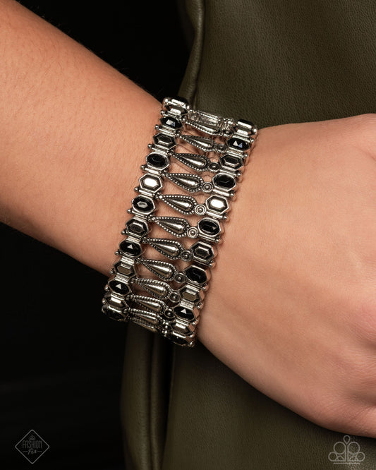 Festival Fencing - Black Bracelet