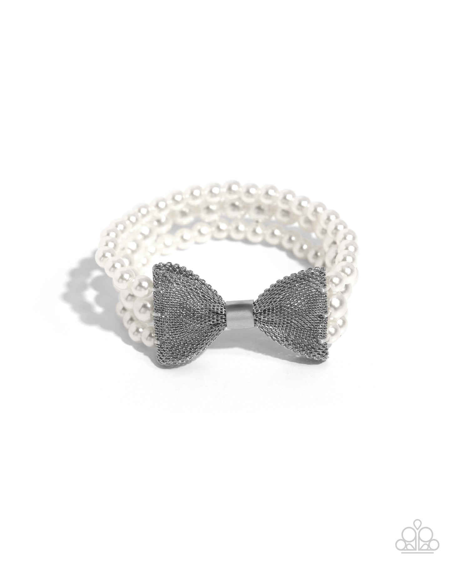 Dapper Dialogue - White Bracelet