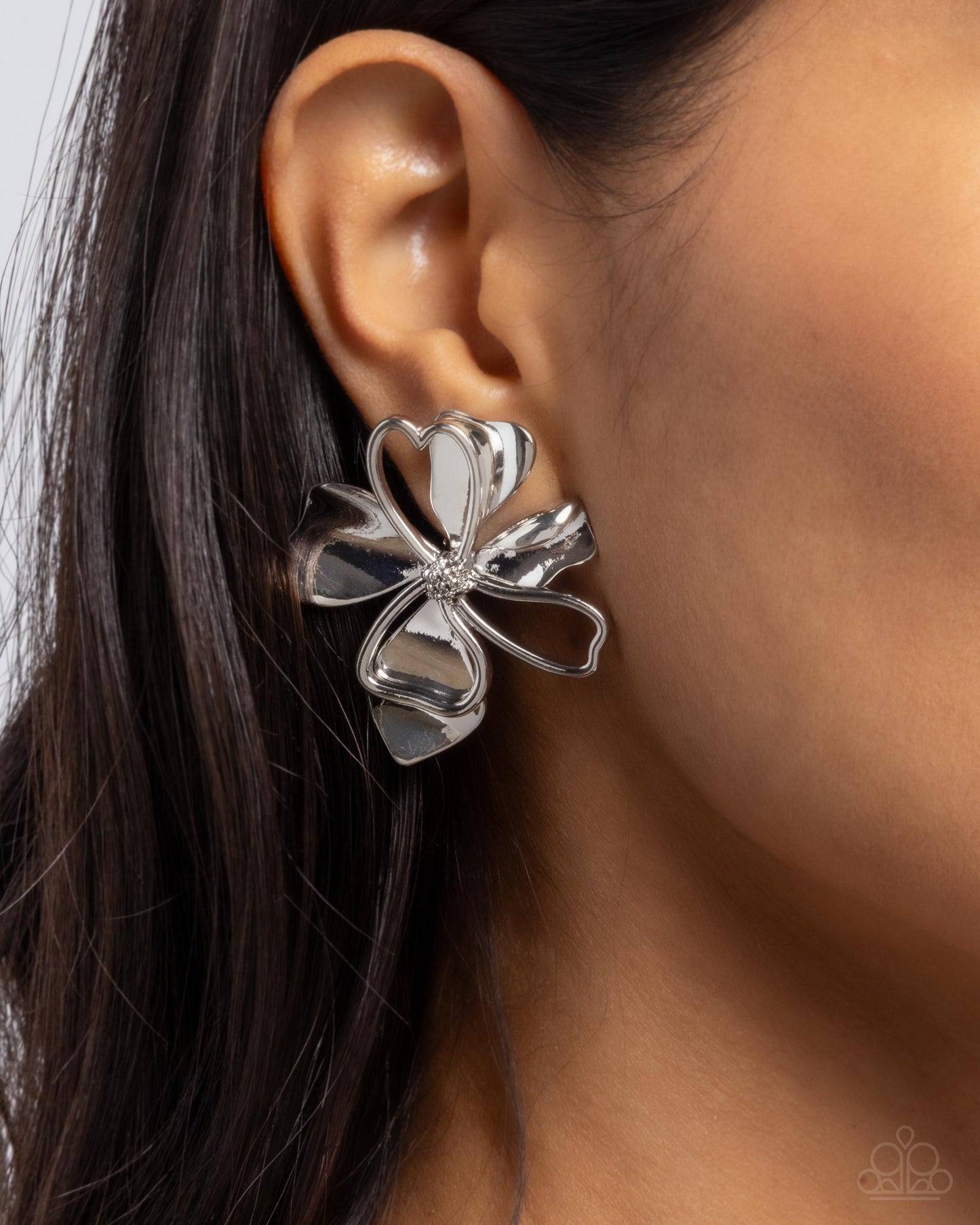 Sweetness and Light - Silver Clip On Earrings
