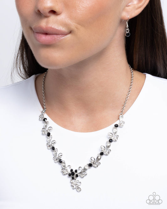 Refreshing Refinement - Black Necklace