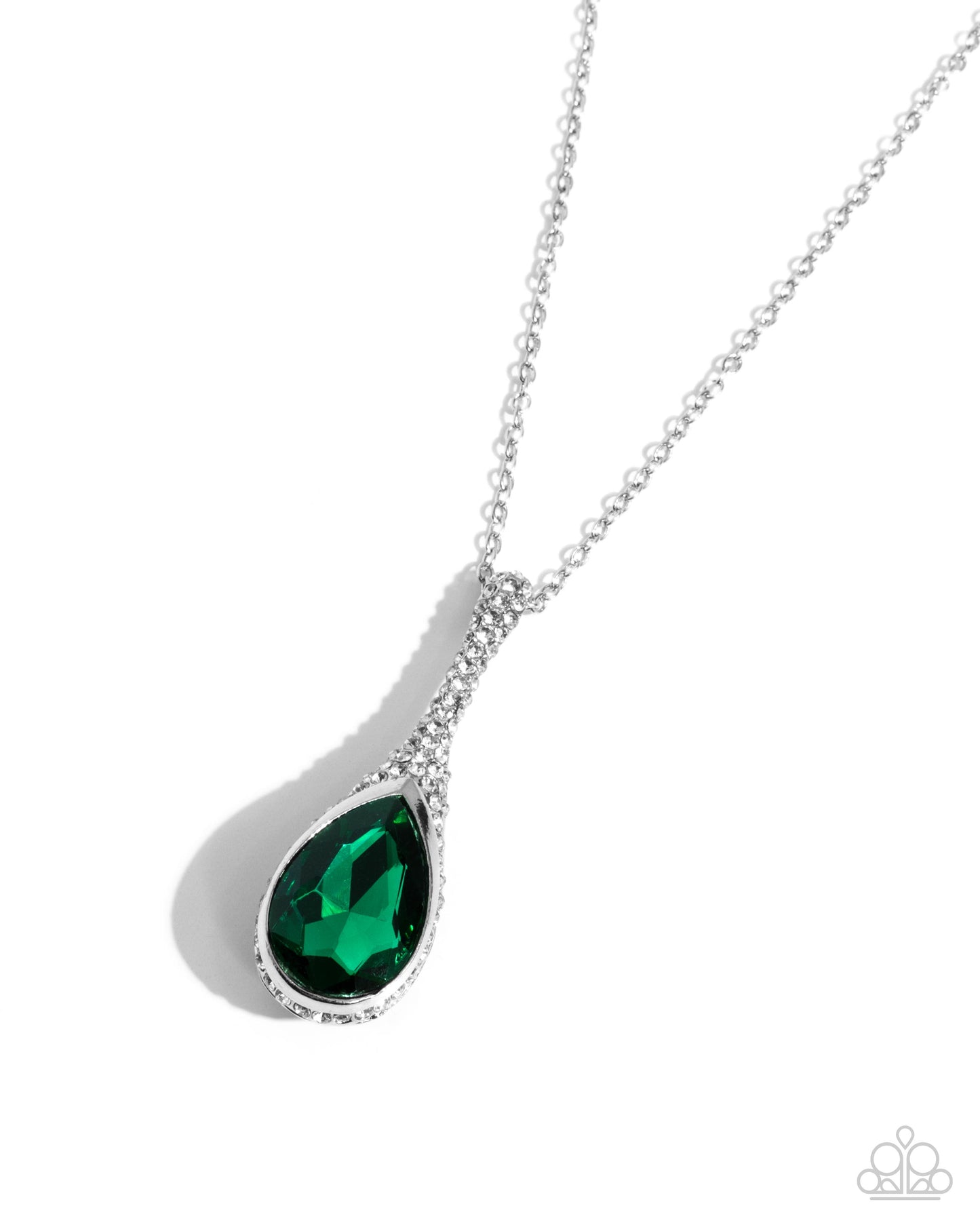 Rosy Revival - Green Necklace