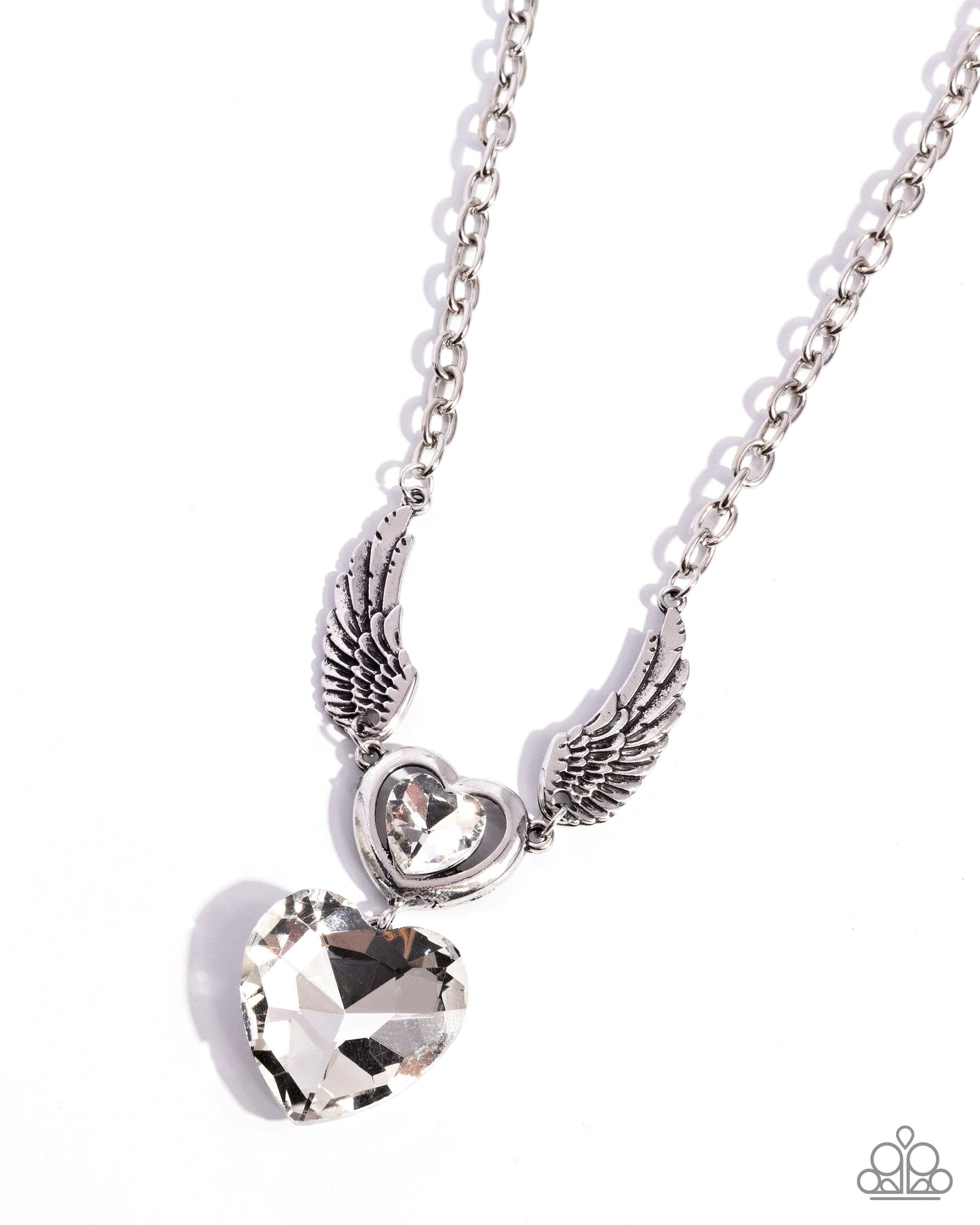 Customer Satisfaction - White Heart Necklace