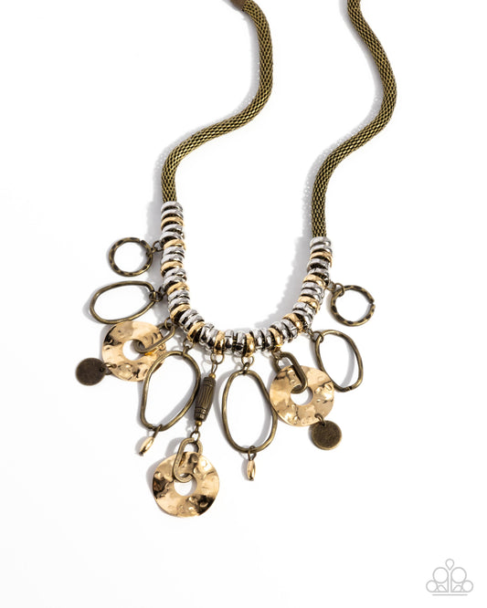 Master Mechanic Necklace - Multi | Paparazzi Accessories