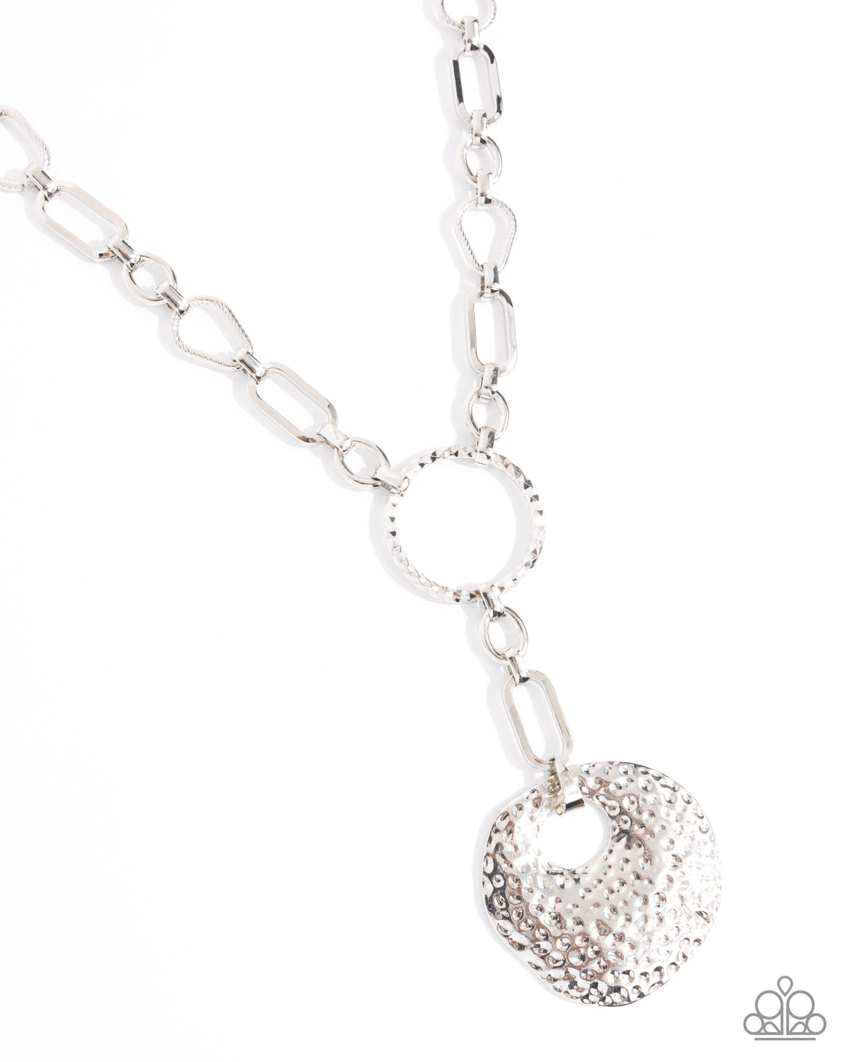 Well Worn - Silver Necklace | Paparazzi Accessories