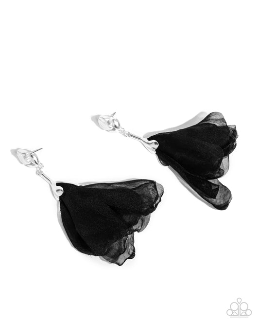 Corps de Ballet - Black Earrings