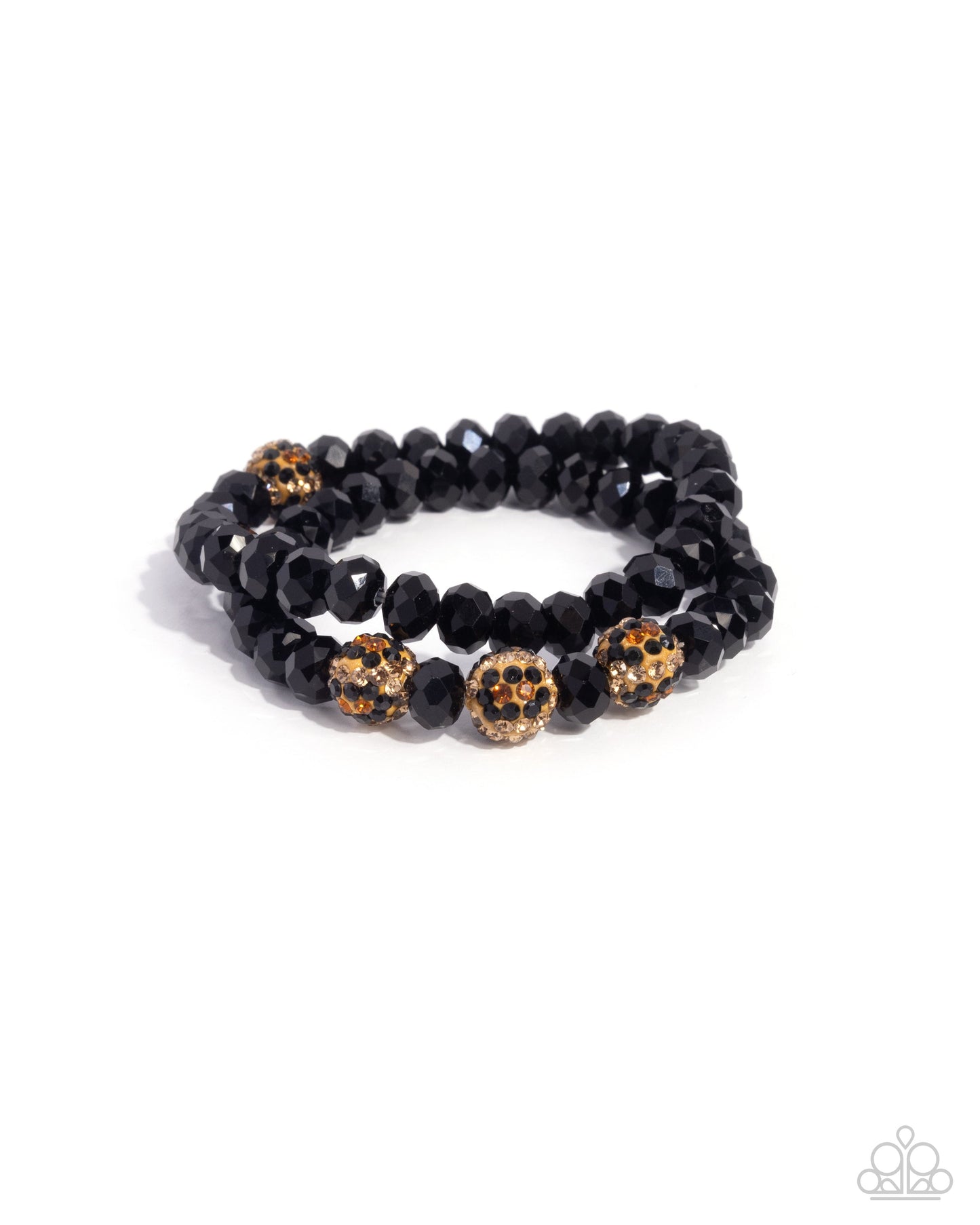 Speckled Sentiment - Black Bracelet