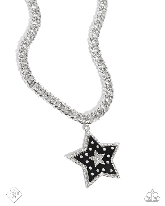 Cosmic Chic - Black Necklace