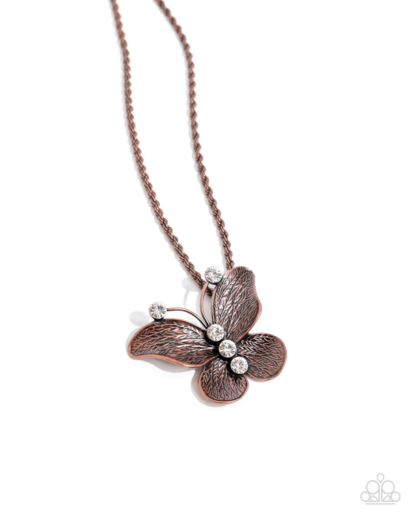 Flight Test - Copper Butterfly Necklace