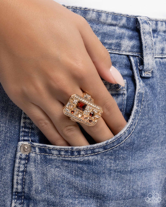 Princess Pattern - Brown Ring