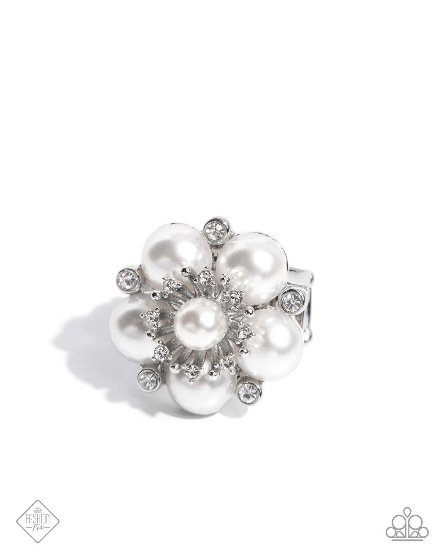 Friendly Flair - White Ring