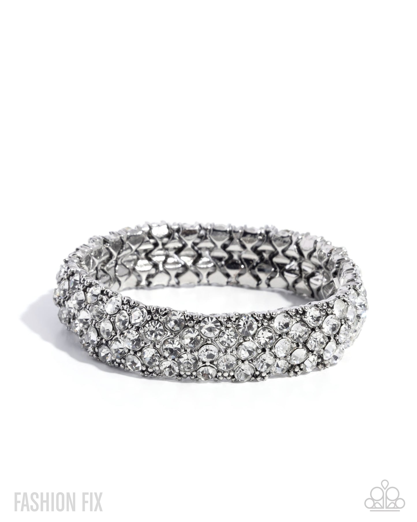 Prismatic Perspective - White Bracelet