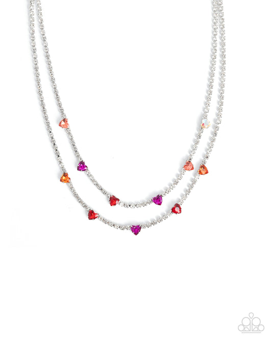 Courting Closeness - Red Necklace