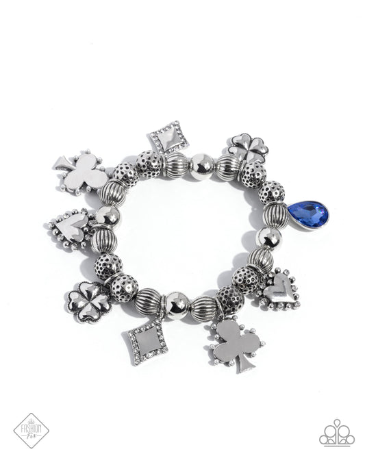 Spirited Sentiment - Blue Bracelet