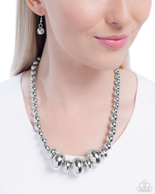 Model Maverick - Silver Necklace