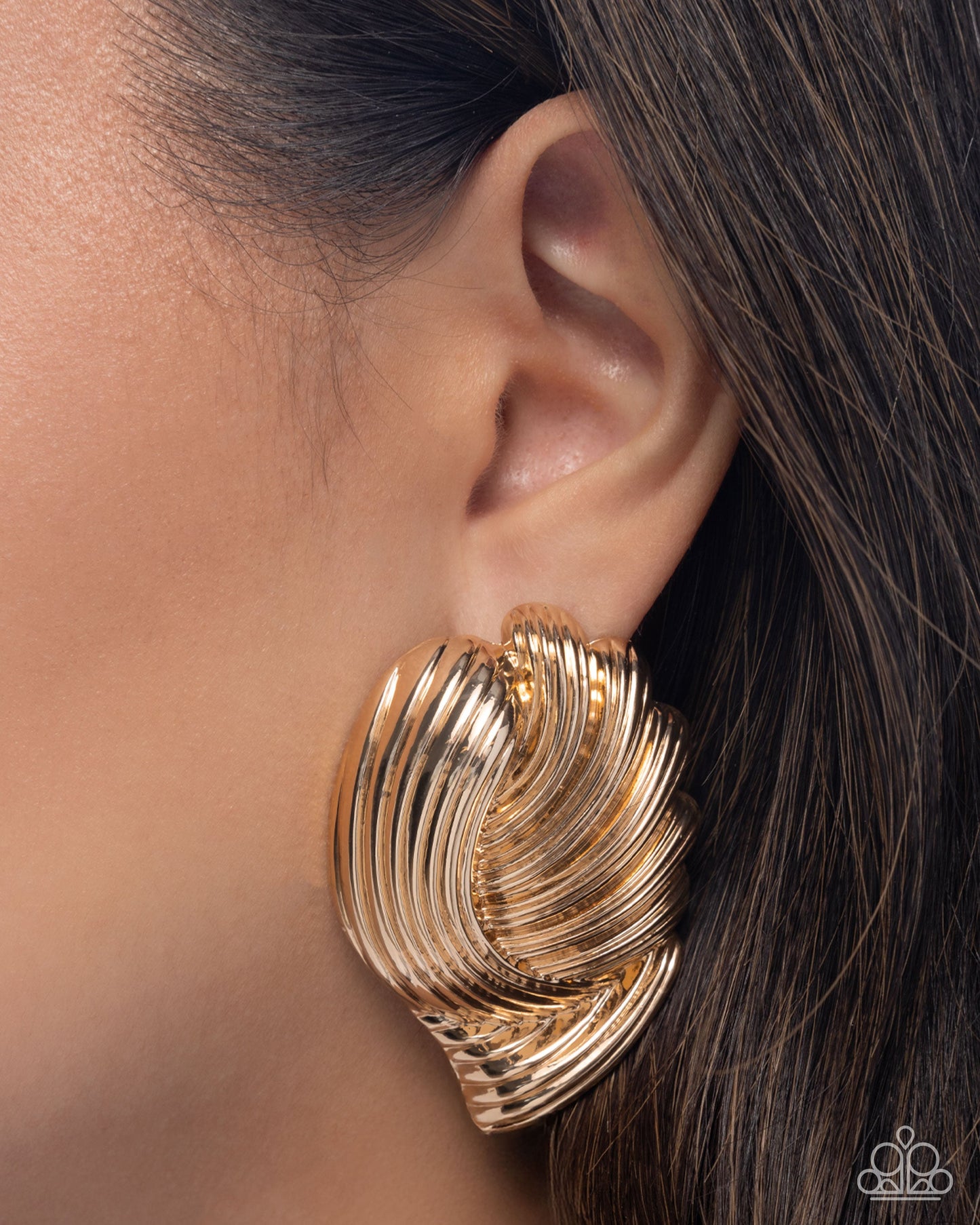 Carnivale Confidence - Gold Earrings