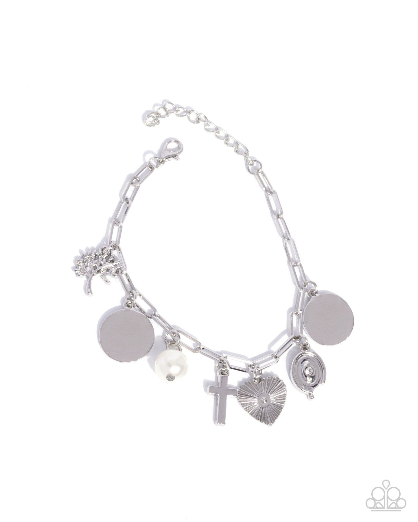 Charm Commitment - White Charm Bracelet
