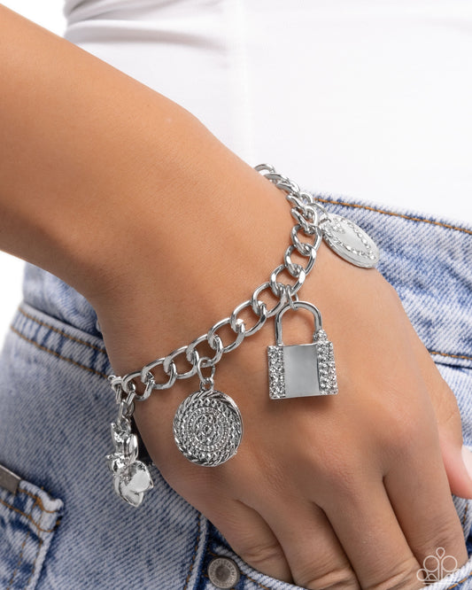 Monochromatic Mayhem - White Bracelet