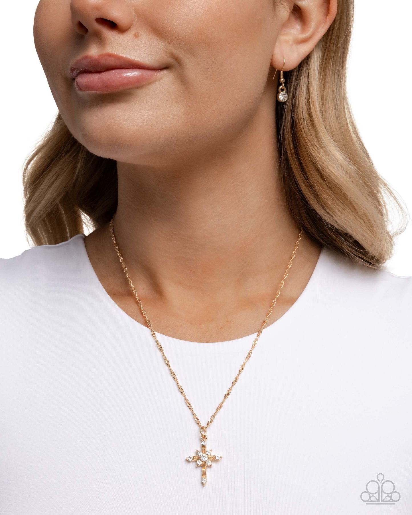 Graceful Glory - Gold Necklace