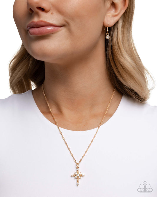 Graceful Glory - Gold Necklace