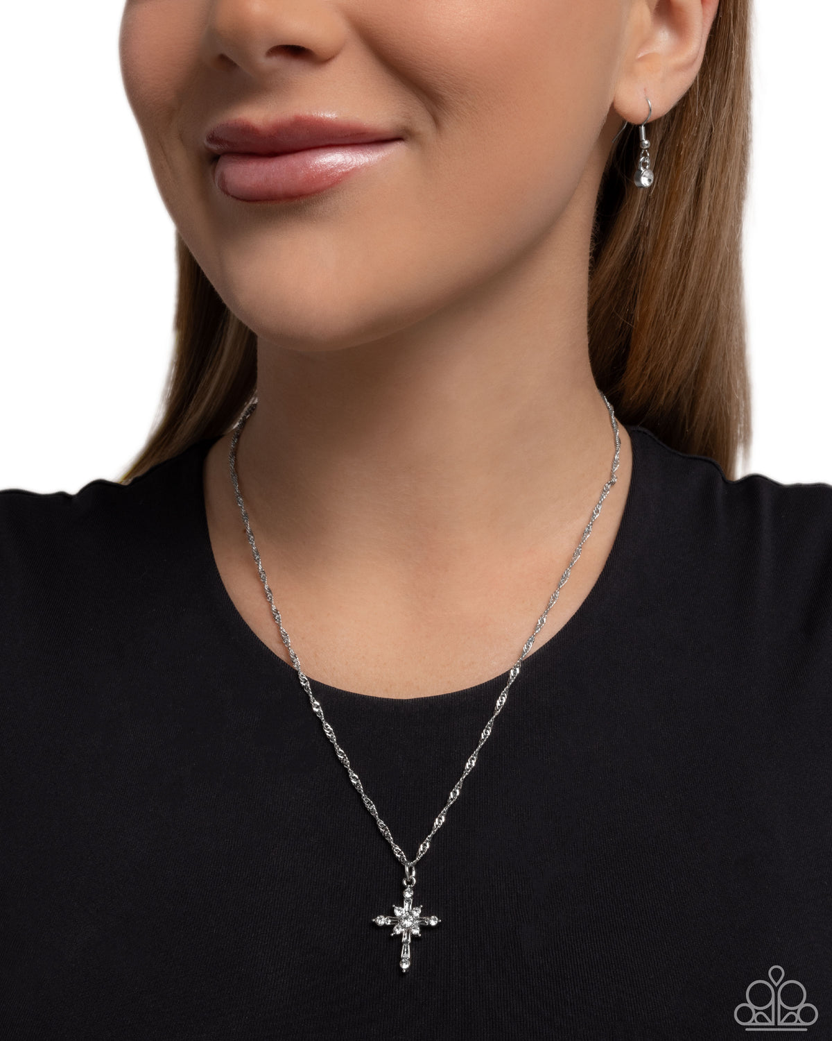 Graceful Glory - White | Paparazzi Accessories