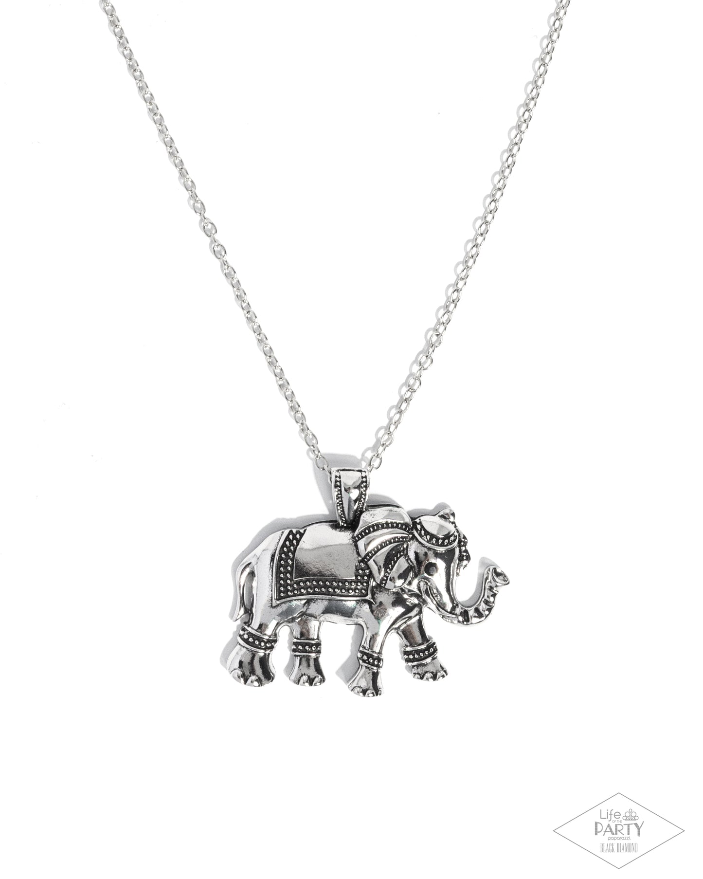 Elaborate Elephant - Silver
