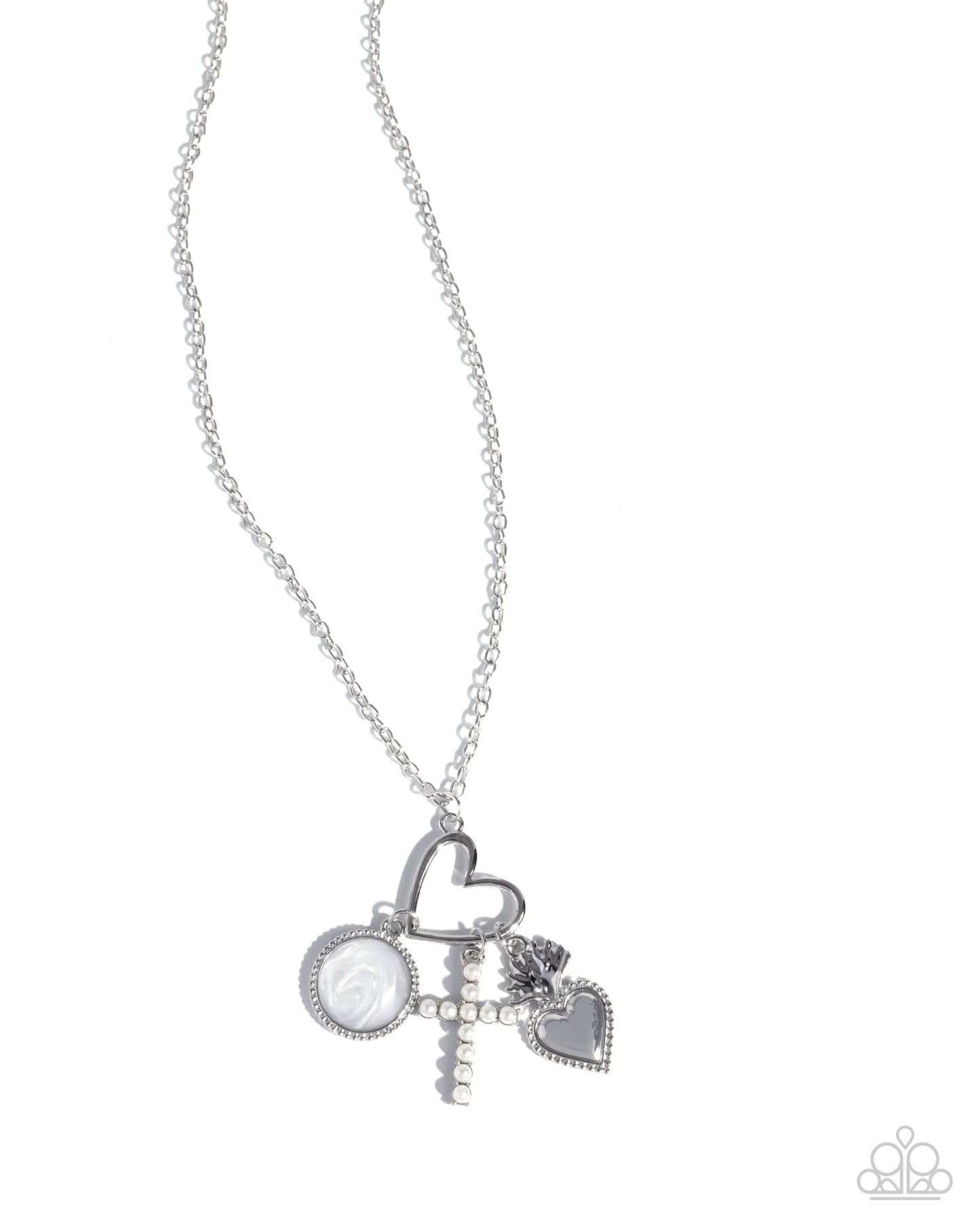 Purely Blessed - White Necklace