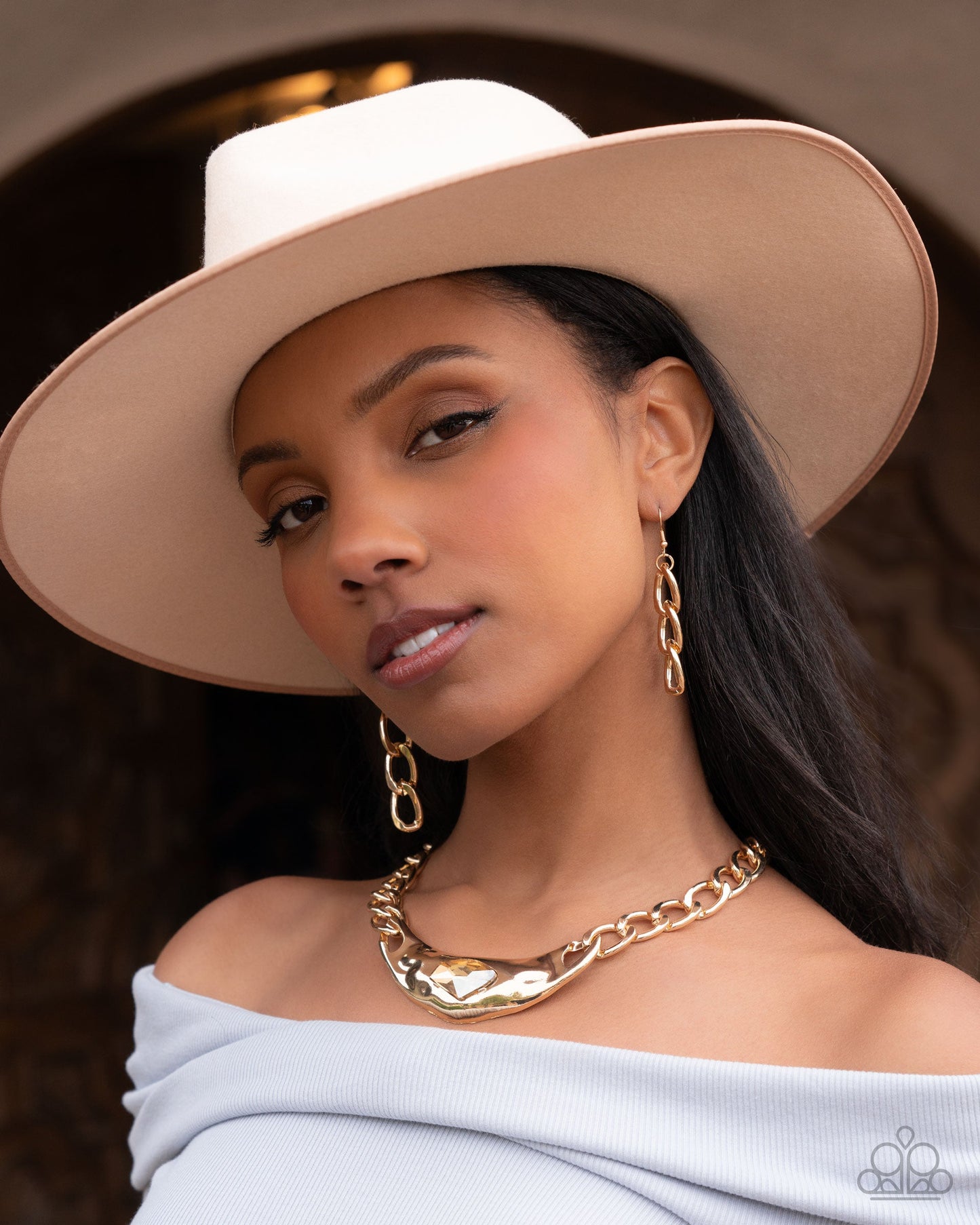 Peak of Pizzazz - Gold Necklace