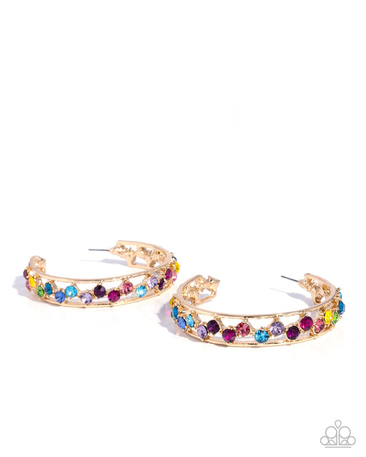 Scattered Sophistication - Multi Earrings