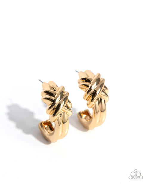 Honor Bound - Gold Earrings