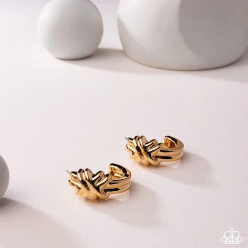 Honor Bound - Gold Earrings