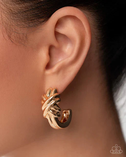 Honor Bound - Gold Earrings