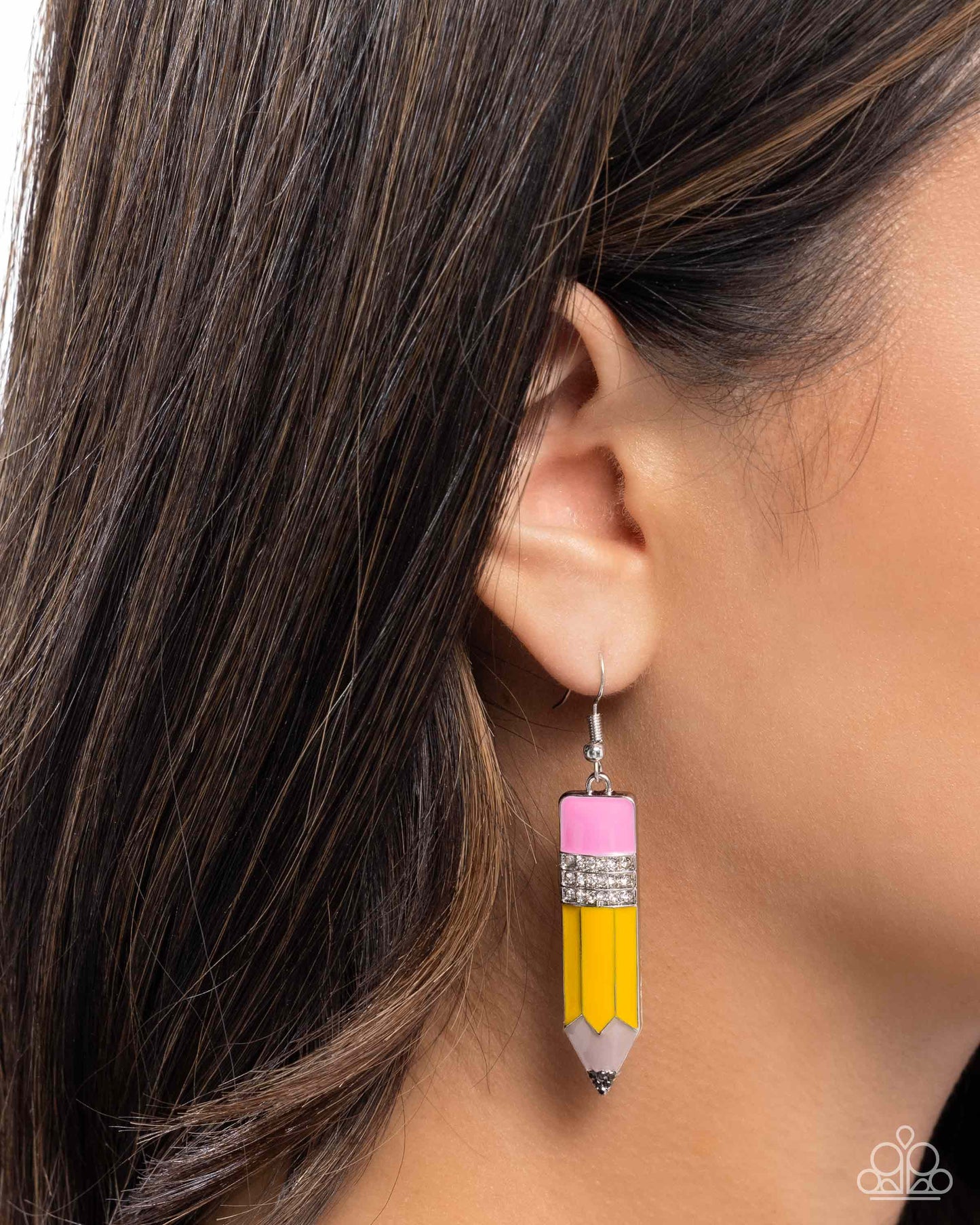Iconic Institution - Yellow Earrings