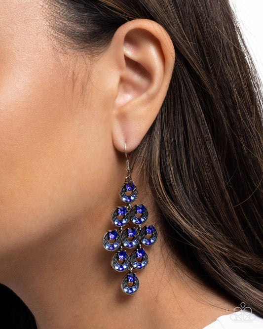 Find Your Sparkle - Blue Earrings