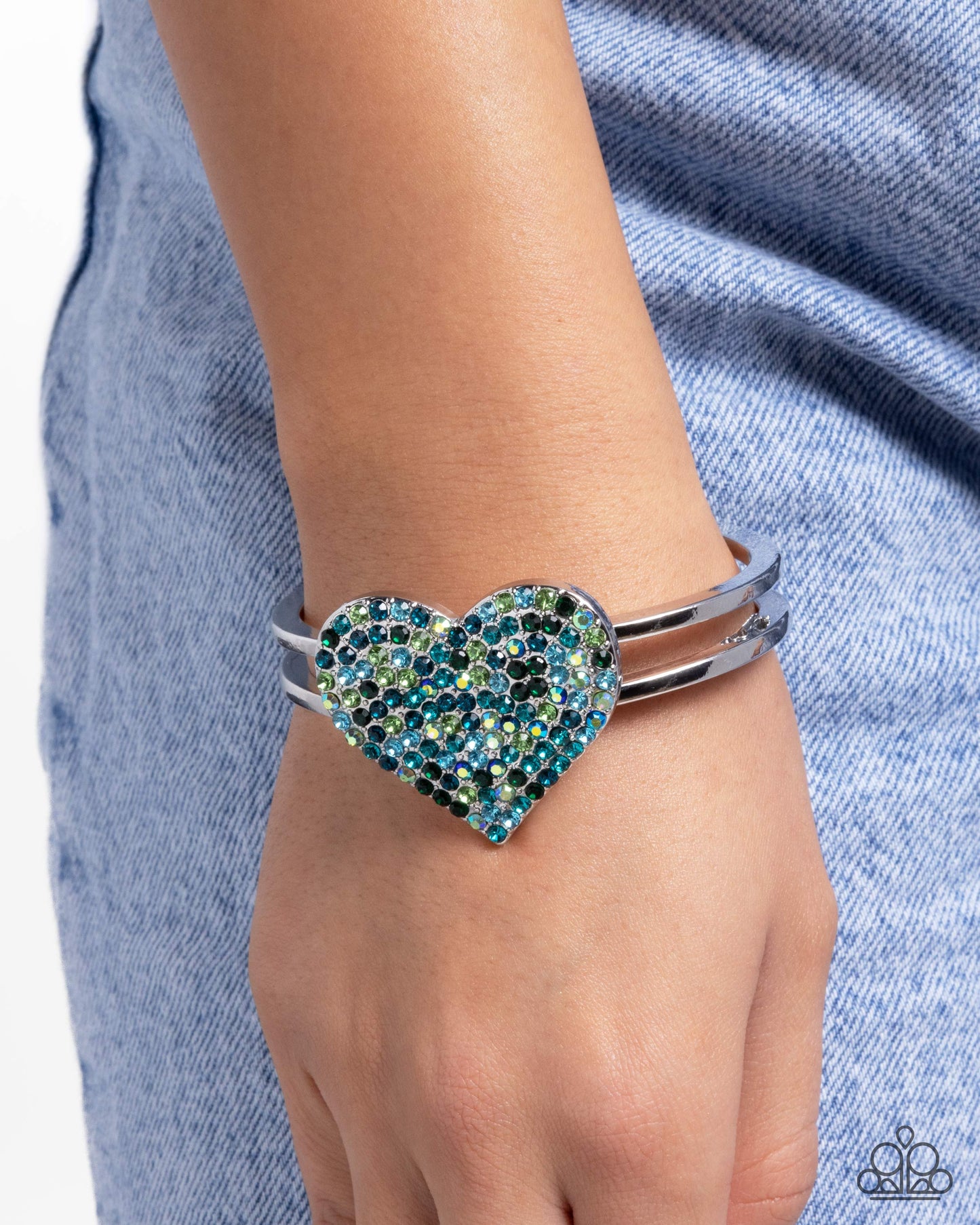 Significant Shimmer - Green Bracelet
