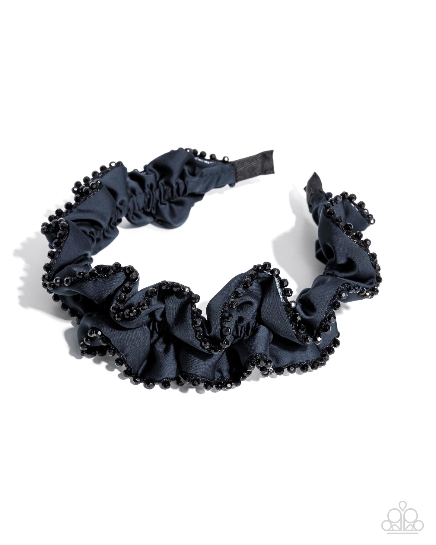 Beaded Broadcast - Blue Headband