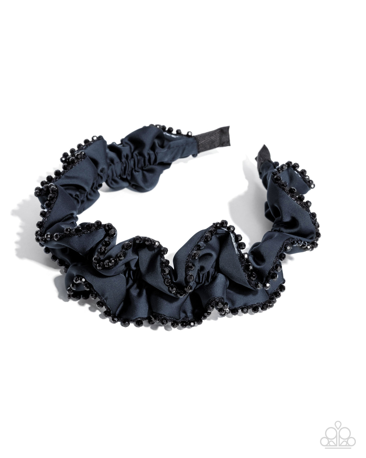 Beaded Broadcast - Blue Headband | Paparazzi Accessories