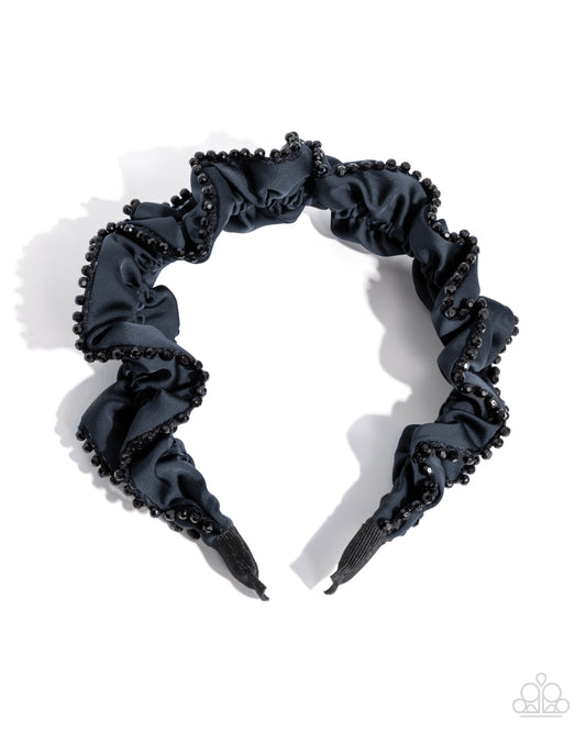 Beaded Broadcast - Blue Headband