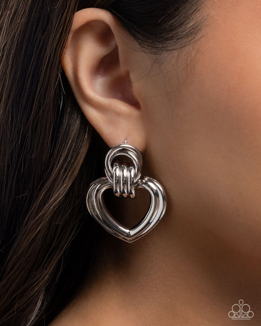 Constant Calm - Silver Earrings