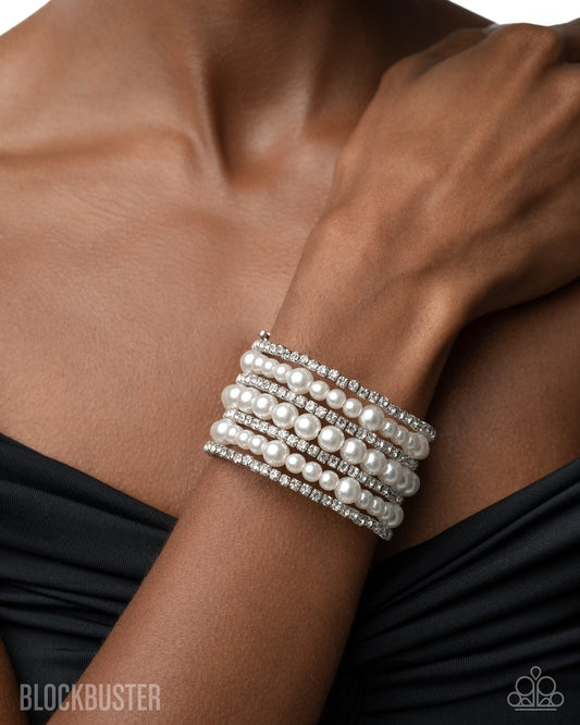 Finalized Flair - White Bracelet