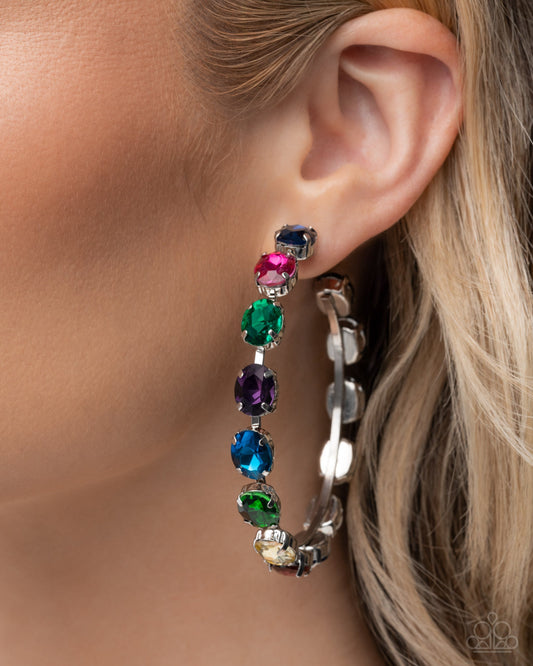Grand Finale Glitz - Multi Earrings