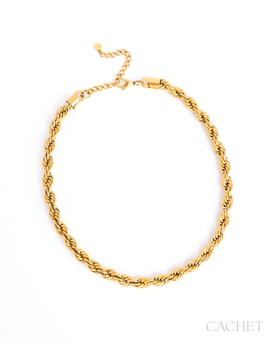 Helix - 18k Gold Plated Necklace