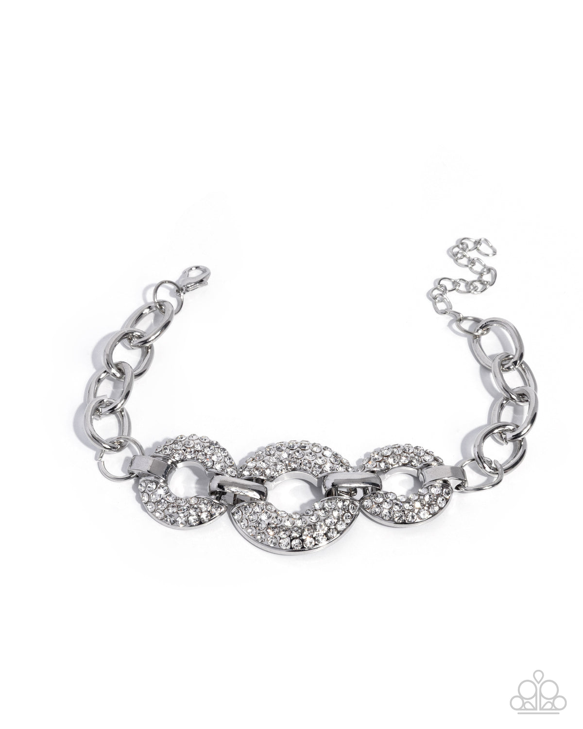 Shimmery Spheres - White | Paparazzi Accessories